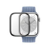 PanzerGlass Apple Watch 41mm Cover med Skærmbeskyttelse Fuld Kropsbeskytter Sort