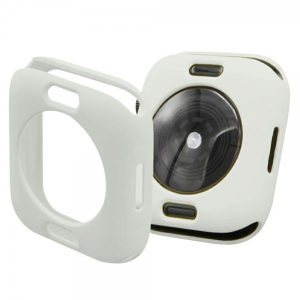 Apple Watch 41mm Cover TPU Lysegrå