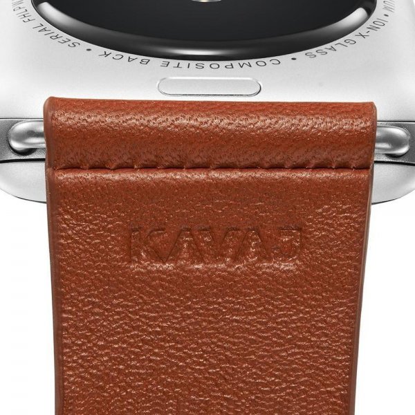 KAVAJ Apple Watch 44/45/46 mm/Apple Watch Ultra Armbånd Barcelona Brun