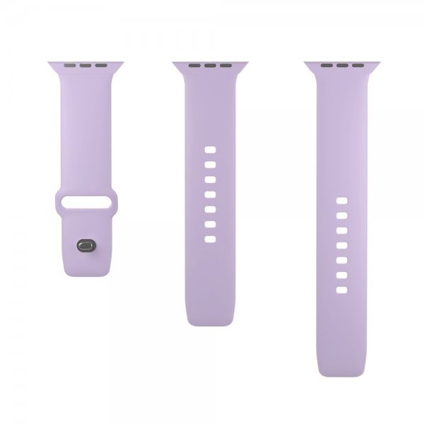 Puro Apple Watch 44/45/46mm/Apple Watch Ultra rem ICON Silikonerem Lavendel