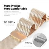 Dux Ducis Apple Watch 44/45/46mm/Apple Watch Ultra Rem Milanese Pro Series Guld