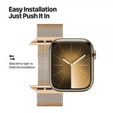 Dux Ducis Apple Watch 44/45/46mm/Apple Watch Ultra Rem Milanese Pro Series Guld