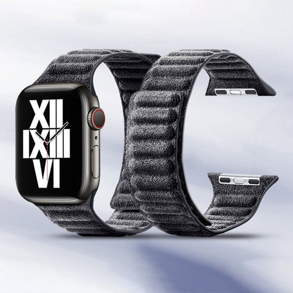 Apple Watch 44/45/46mm/Apple Watch Ultra Urrem Ruskind Sort