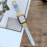 Apple Watch 44/45/46mm/Apple Watch Ultra Rem Perler Lyseblå