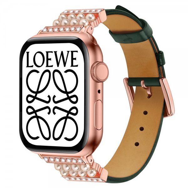 Apple Watch 44/45/46mm/Apple Watch Ultra Perler Grøn