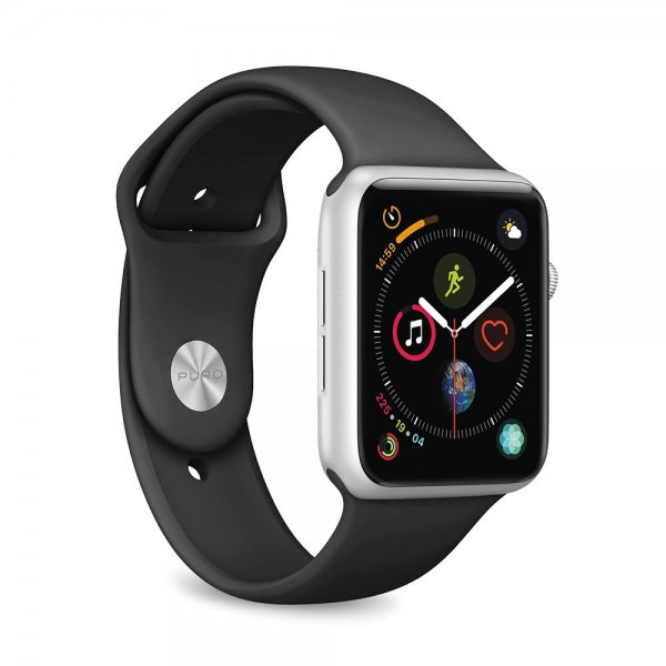 Puro Apple Watch 42/44/45mm Armbånd Ikon Sort