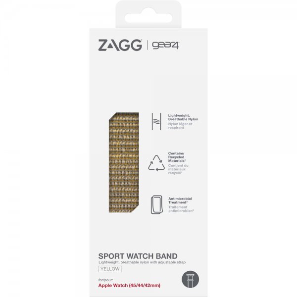 Gear4 Apple Watch 44/45/46mm/Apple Watch Ultra Sportsrem Gul