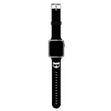 Karl Lagerfeld Apple Watch 42/44/45mm/Apple Watch Ultra Rem Choupette Sort