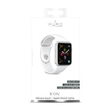 Puro Apple Watch 44/45/46mm/Apple Watch Ultra Armbånd ICON Silikonebånd Hvid