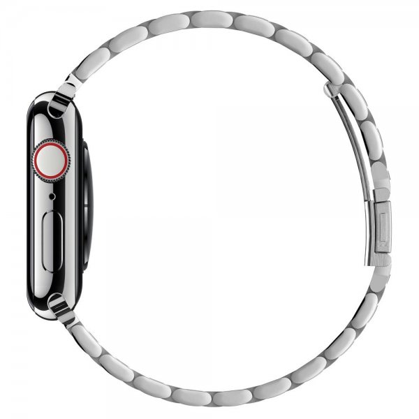 Spigen Apple Watch 42/44/45mm/Apple Watch Ultra Rem Modern Fit Sølv