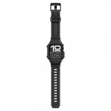 Spigen Apple Watch 42mm (Serie 10/11) Rem Rugged Armor Pro 2 Mat Sort