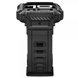 Spigen Apple Watch 42mm (Serie 10/11) Rem Rugged Armor Pro 2 Mat Sort