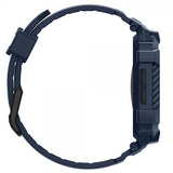 Spigen Apple Watch 42 mm (serie 10/11) urrem Rugged Armor Pro 2 Marineblå