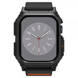 Spigen Apple Watch 42mm (Series 10/11) Rem og Etui Lite Fit Pro Mat Sort