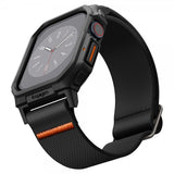 Spigen Apple Watch 42mm (Series 10/11) Rem og Etui Lite Fit Pro Mat Sort