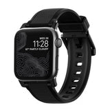 Nomad Apple Watch 44/45/46mm/Apple Watch Ultra-rem Rugged Band Black Hardware Sort