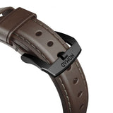 Nomad Apple Watch 44/45/46mm/Apple Watch Ultra urrem Traditional Band Black Hardware Rustic Brown
