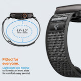 Spigen Apple Watch 44/45/46mm/Ultra 49mm Rem Athlex Air 2 Active Sort Grå