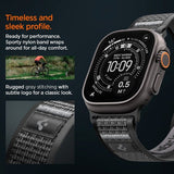 Spigen Apple Watch 44/45/46mm/Ultra 49mm Rem Athlex Air 2 Active Sort Grå