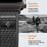 Spigen Apple Watch 44/45/46mm/Ultra 49mm Rem Athlex Air 2 Active Sort Grå