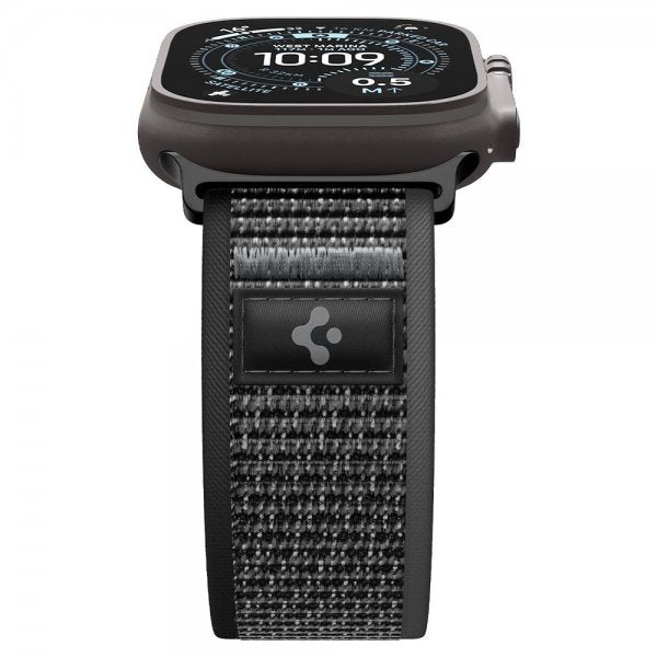 Spigen Apple Watch 44/45/46mm/Ultra 49mm Rem Athlex Air 2 Active Sort Grå