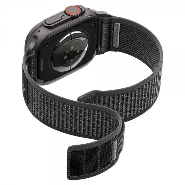 Spigen Apple Watch 44/45/46mm/Ultra 49mm Rem Athlex Air 2 Active Sort Grå