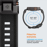 Spigen Apple Watch 44/45/46/49mm Armbånd DuraPro Armor Sort
