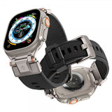 Spigen Apple Watch 44/45/46/49mm Armbånd DuraPro Armor Sort