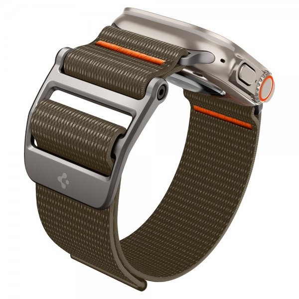Spigen Apple Watch 44/45/46mm/Ultra 49mm Armbånd DuraPro Flex Khaki