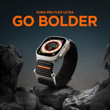 Spigen Apple Watch 44/45/46mm/Ultra 49mm Rem DuraPro Flex Sort