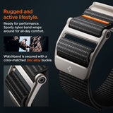 Spigen Apple Watch 44/45/46mm/Ultra 49mm Rem DuraPro Flex Sort