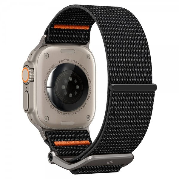 Spigen Apple Watch 44/45/46mm/Ultra 49mm Rem DuraPro Flex Sort