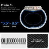 Spigen Apple Watch 44/45/46mm/Ultra 49mm Rem Modern Fit 316L Sølv
