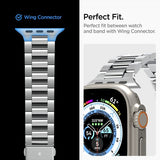 Spigen Apple Watch 44/45/46mm/Ultra 49mm Rem Modern Fit 316L Sølv