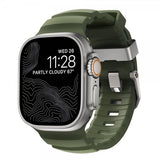 Nomad Apple Watch 44/45/46mm/Ultra 49mm Rem Rocky Point Natural Forest