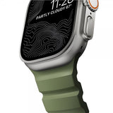 Nomad Apple Watch 44/45/46mm/Ultra 49mm Rem Rocky Point Natural Forest