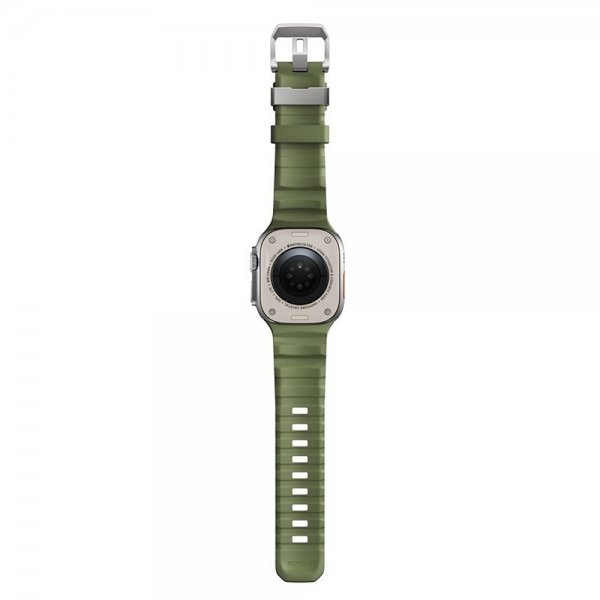 Nomad Apple Watch 44/45/46mm/Ultra 49mm Rem Rocky Point Natural Forest
