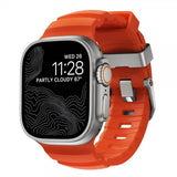 Nomad Apple Watch 44/45/46mm/Ultra 49mm Rem Rocky Point Natural Magma