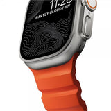 Nomad Apple Watch 44/45/46mm/Ultra 49mm Rem Rocky Point Natural Magma