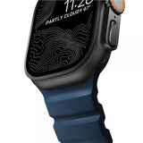 Nomad Apple Watch 44/45/46mm/Ultra 49mm Armbånd Rocky Point Sort Atlantic