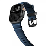 Nomad Apple Watch 44/45/46mm/Ultra 49mm Armbånd Rocky Point Sort Atlantic