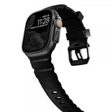 Nomad Apple Watch 44/45/46mm/Ultra 49mm Rem Rocky Point Sort Carbon Black