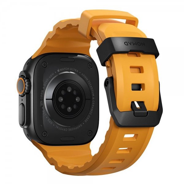 Nomad Apple Watch 44/45/46mm/Ultra 49mm Rem Rocky Point Sort Sol