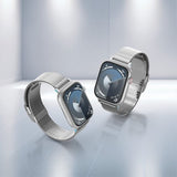 Spigen Apple Watch 44/45/46mm/Ultra 49mm Rem Sleek Link Sølv