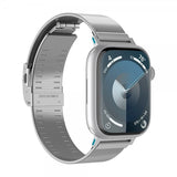 Spigen Apple Watch 44/45/46mm/Ultra 49mm Rem Sleek Link Sølv