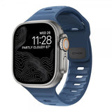 Nomad Apple Watch 44/45/46mm/Ultra 49mm Rem Sport Band Naval Blue