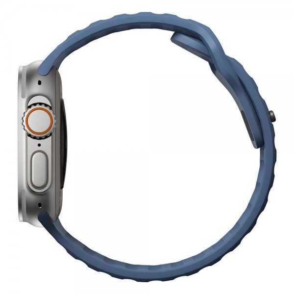 Nomad Apple Watch 44/45/46mm/Ultra 49mm Rem Sport Band Naval Blue