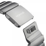 Nomad Apple Watch 44/45/46mm/Ultra 49mm Rem Stratos Band Natural Icy Blue Glow