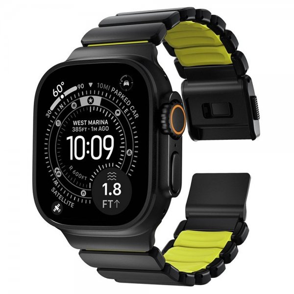 Nomad Apple Watch 44/45/46mm/Ultra 49mm Rem Stratos Band Sort Volt