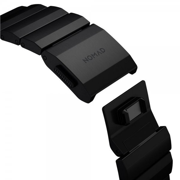 Nomad Apple Watch 44/45/46mm/Ultra 49mm Rem Titanium Band Sort